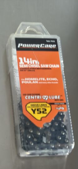 Power care 461-455 14” semi chisel saw chain Y52 brand new