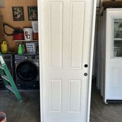 New Entry Door 30” Solid Fiberglass Pre Hung 