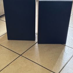 🔊 Bookshelf Speakers Pair – Home Theater / Stereo Sound $30-OBO 🔥🔊