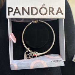 Brand New Pandora Braclet With Charms