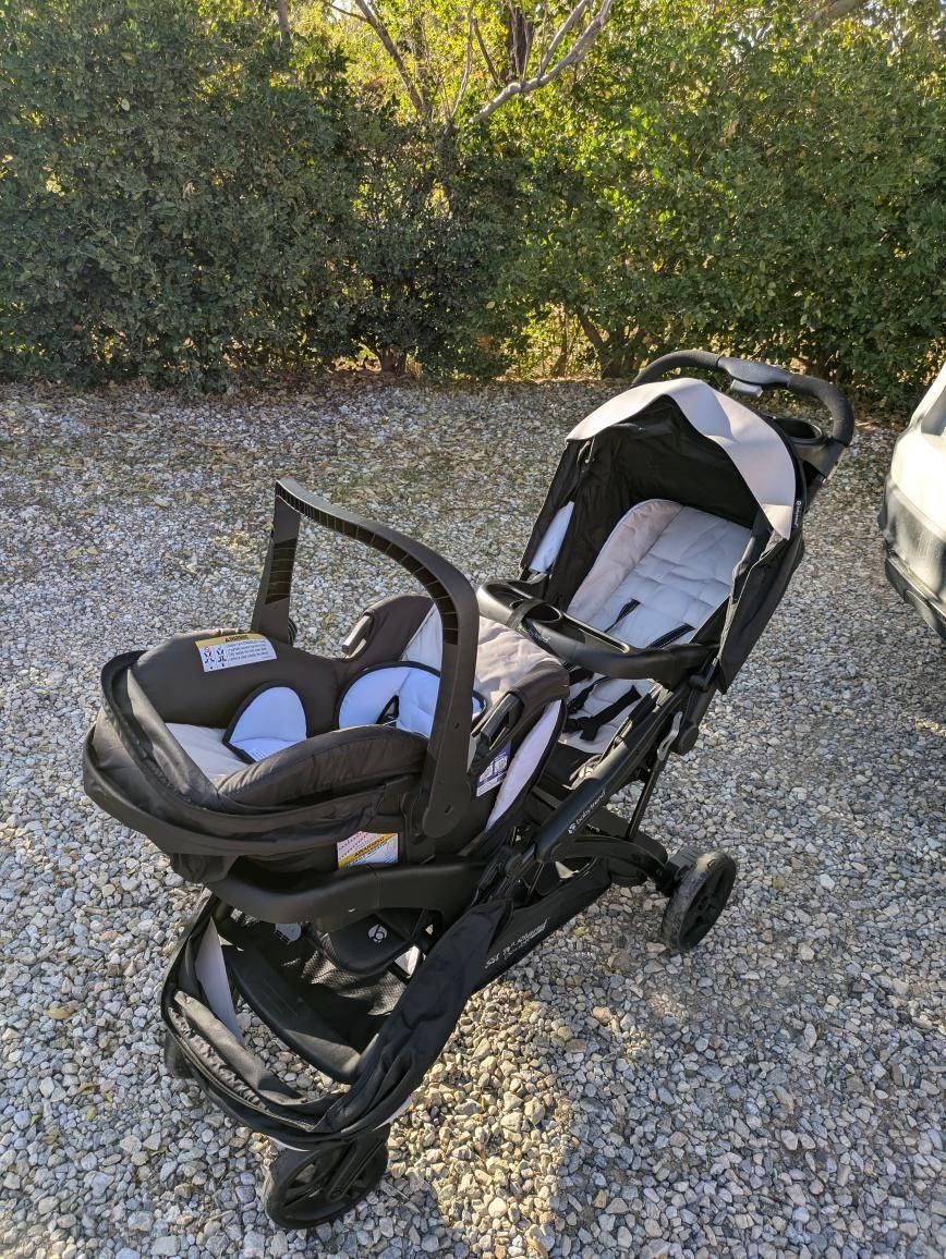 Baby Trend Sit N' Stand Double Stroller 2.0 DLX