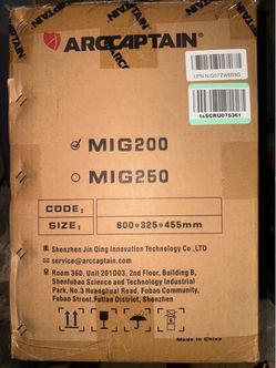 ARCCAPTAIN MIG Welders, Plasma Cutter & More – BRAND NEW