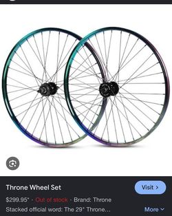 oil slick throne 29er rimset