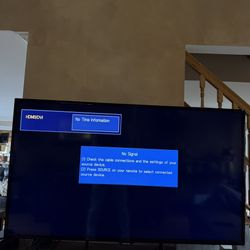 Samsung 55” LED TV (Non-Smart) – Wall Mount Ready – No Stand