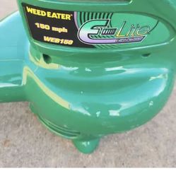Electric Leaf Blower | E-Lite - Weed Eater Web 150 -150mph - Tested