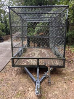 5x10 Enclosed Trailer