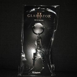 Gladiator II Official 3D Keychain
