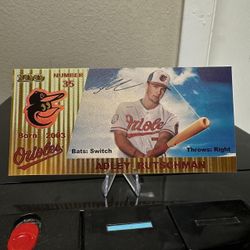 24k Gold Plated Adley Rutschman Orioles Banknote 