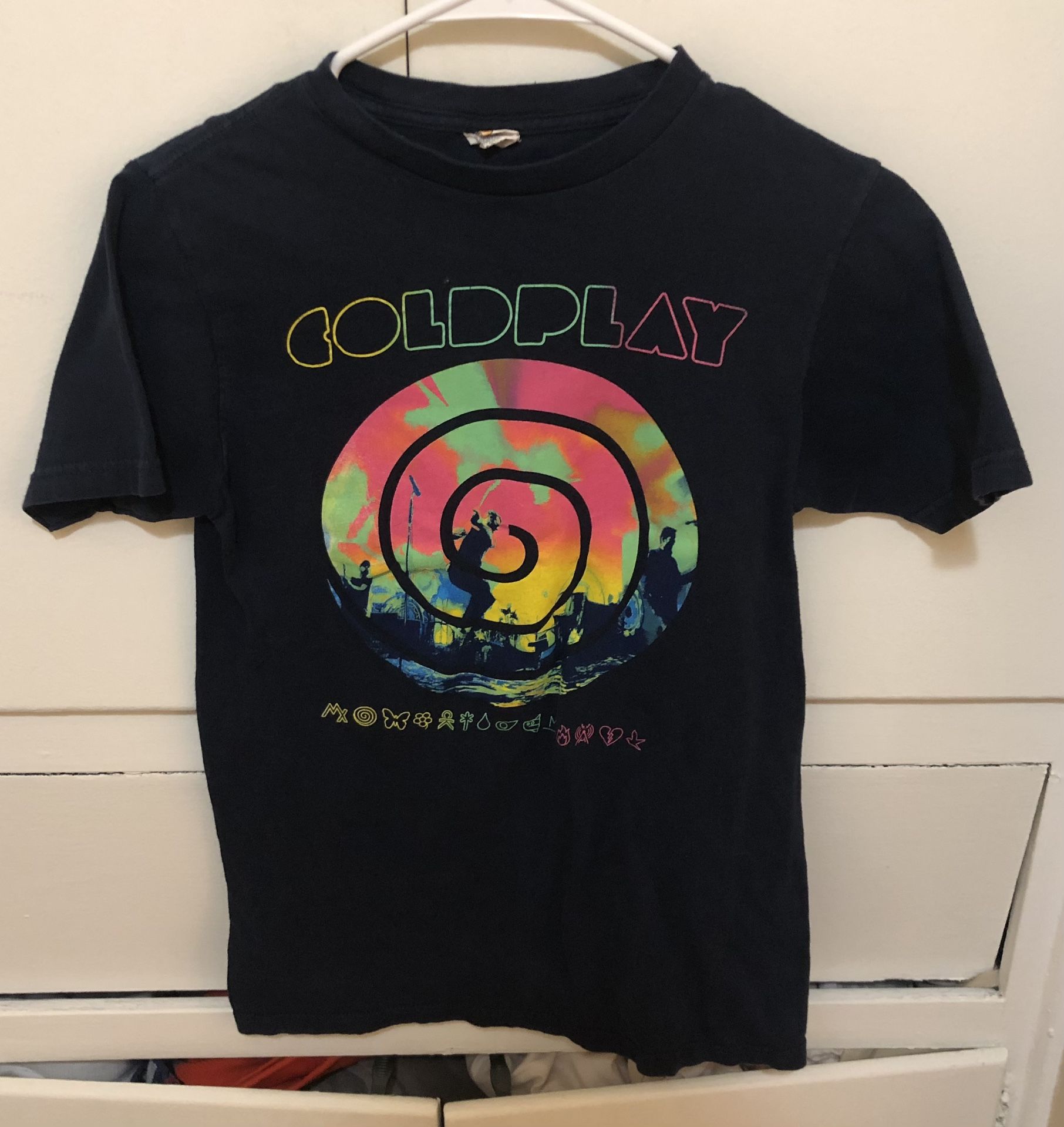 Coldplay Womens Size Small Concert Shirt