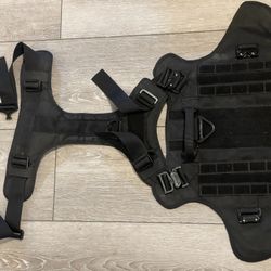 Heavy Duty Tactical Utility Harness for Dogs (XL)