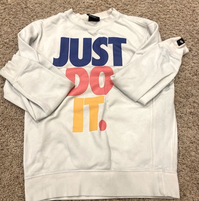 Just Do It Nike Hoodie Mens Size s