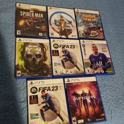 $60! Grand Turimo 7 Steelbook  game. $30! Per Other Game or 4 for $100  Playstation 5 PS5 Games Juegos . $165! 7 Games & $60! Other. I can do $200! Al