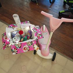 Girls Christmas Scooter Bundle .