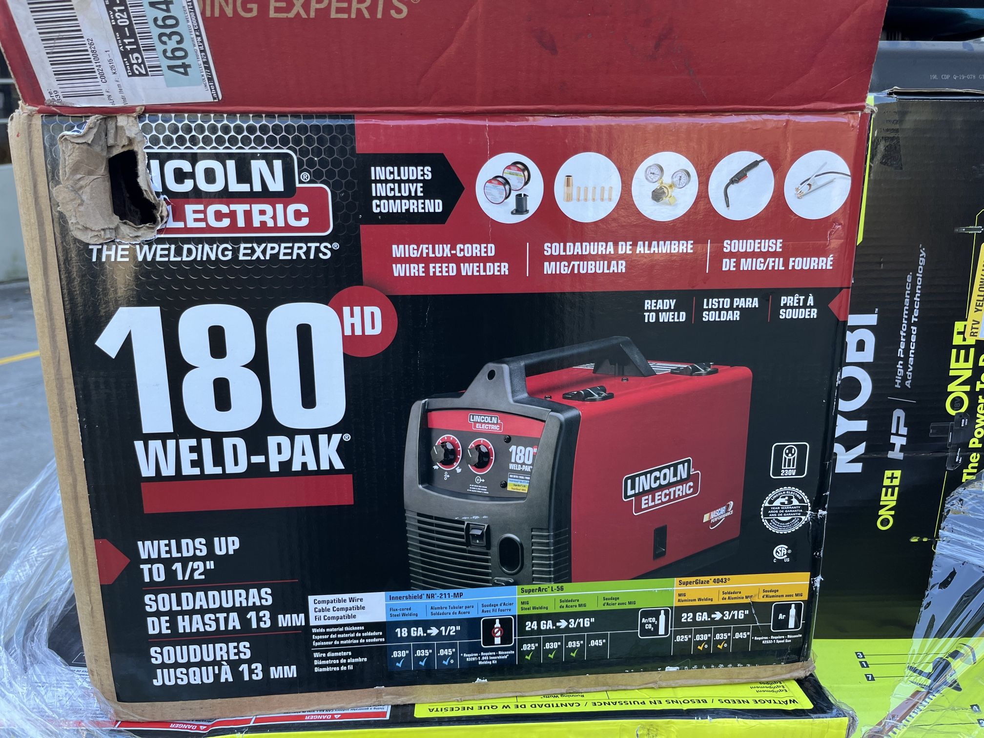 Lincoln Electric 180HD Welder