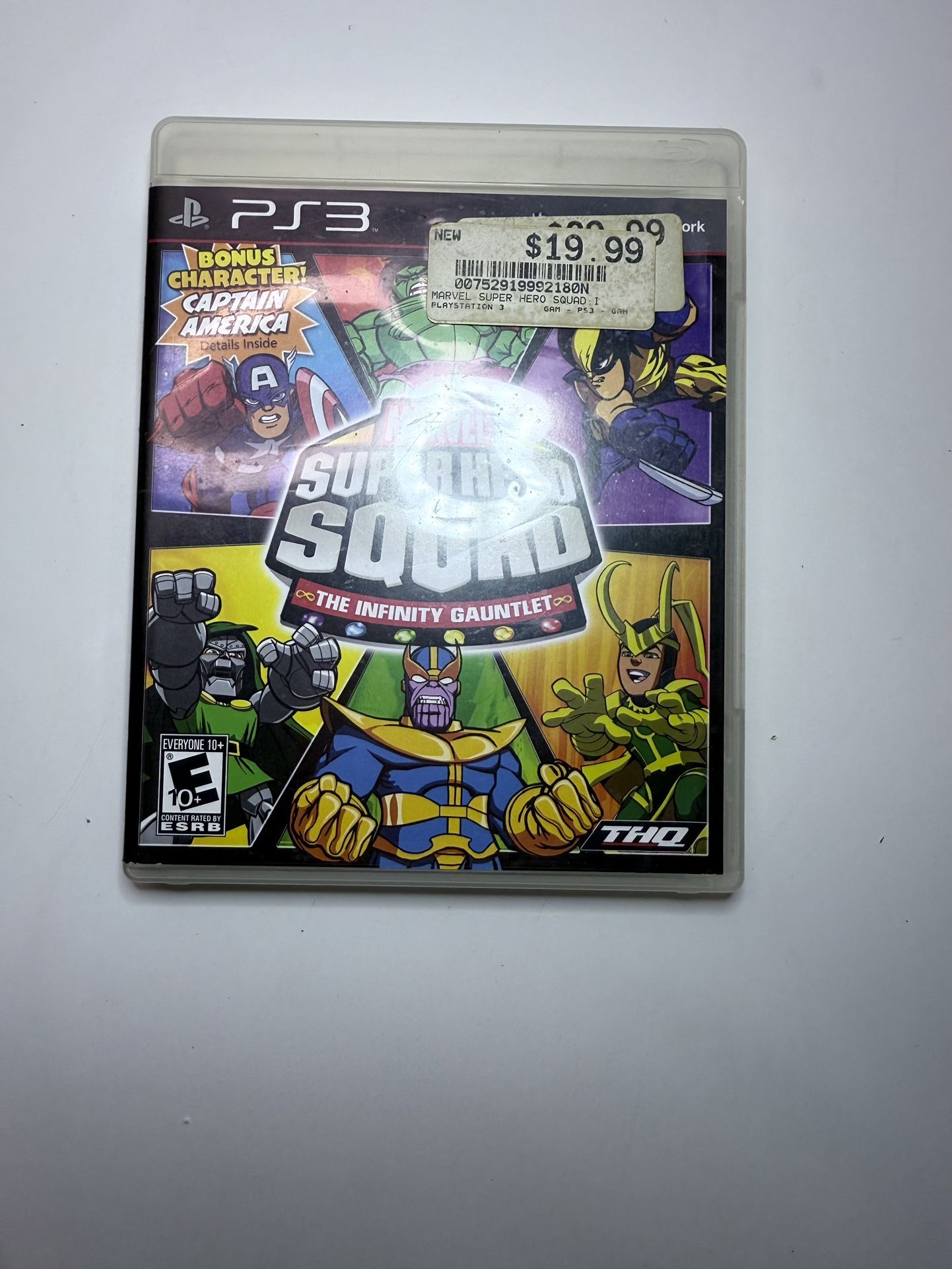Marvel Super Hero Squad: The Infinity Gauntlet (PS3, 2010) Complete w/ Manual