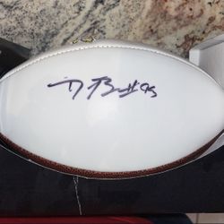 Autographed Washington Redskins Super Bowls Football