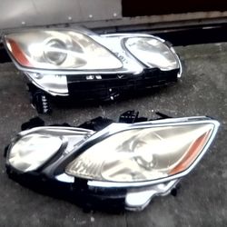 2006-2012 Lexus Gs350 Headlights Xenon Hid With Light Bulbs And Accessories Oem.