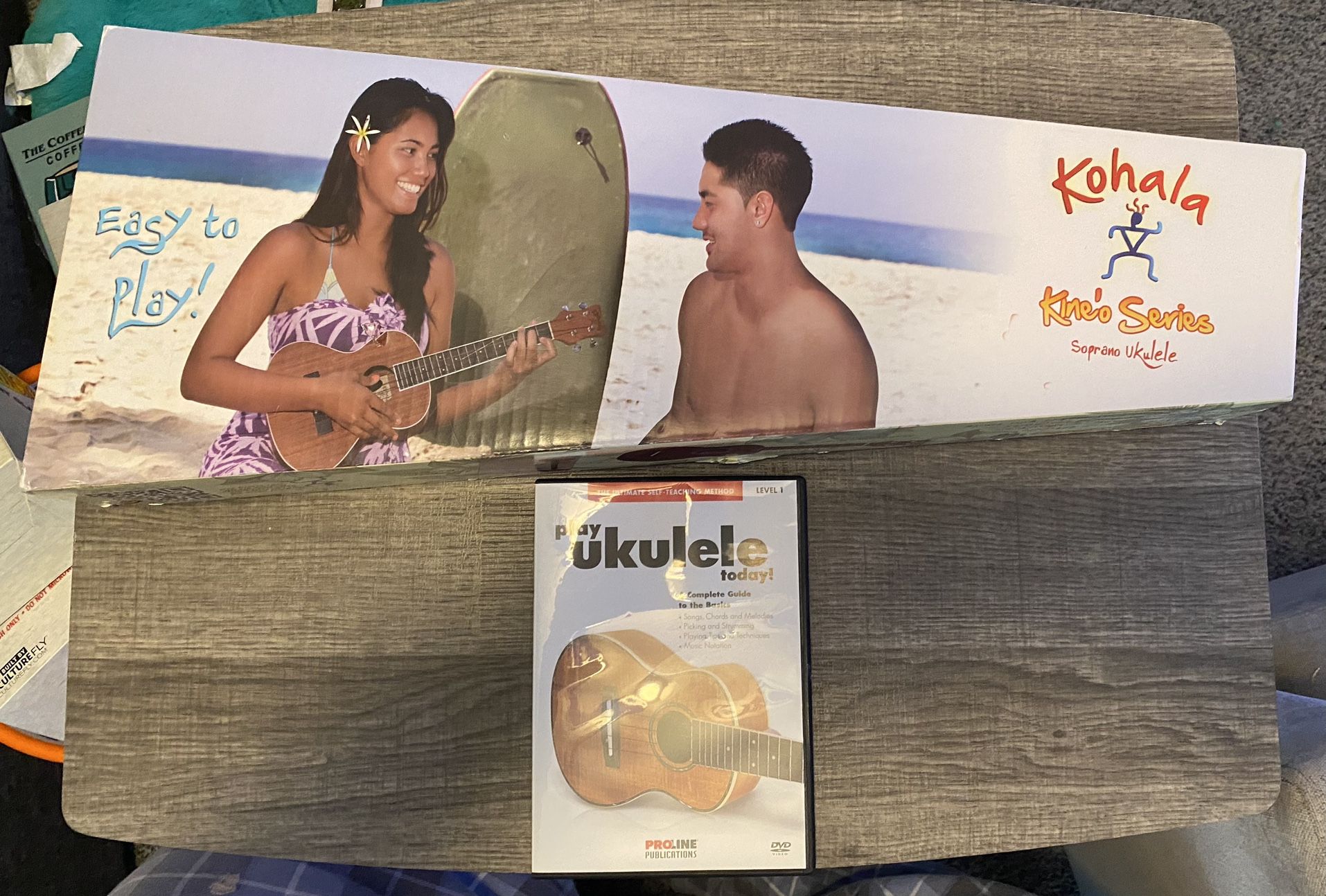 Kohala Kine’o Series Soprano Ukulele With Instructional DVD