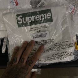 SUPREME BOX LOGO T ( PINE GREEN )