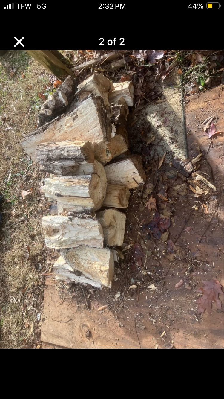 Split Leftover Firewood