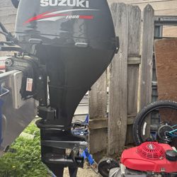 Suzuki 15hp Tiller Handle Motor