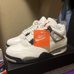 Jordan 4 Retro White Cement (2025)