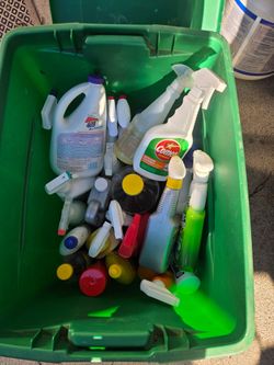 Lot of Household Cleaning Products