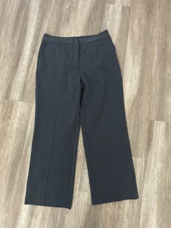 Dark Gray Wide-Leg Dress Pants size Large