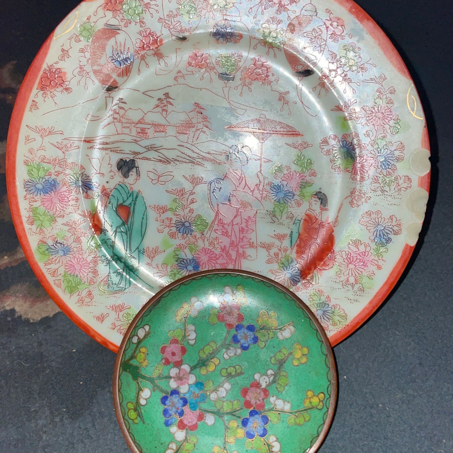 3 Japan Plates