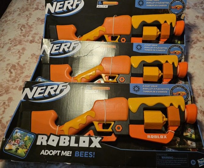 Roblox Nerf Guns A Set Of Three