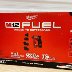 Milwaukee M12 Installation Drill/driver Kit