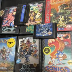 Sega genesis Empty Case lot With Hyper stoned