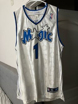 Vintage Reebok Tracy McGrady Orlando Magic #1 Jersey Size 46 Signed