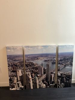 Large New York canvas wall art/decor.