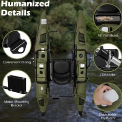 INFLATABLE PONTOON BOAT