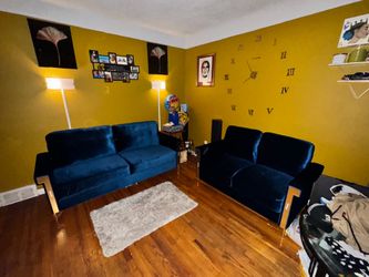 Like new loveseat and sofa
