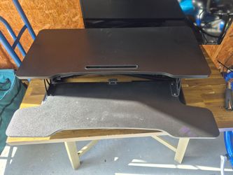 adjustable standing desk converter