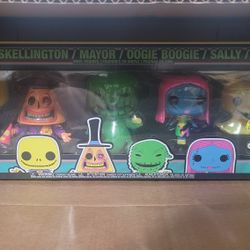 Jack Skellington / Mayor / Oogie Boogie / Sally / Zero - 5 Pack