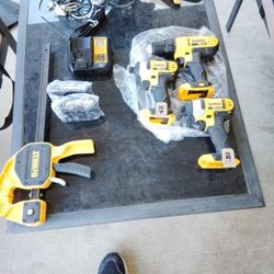 DeWalt Cordless Drills, Batteries And Charger
