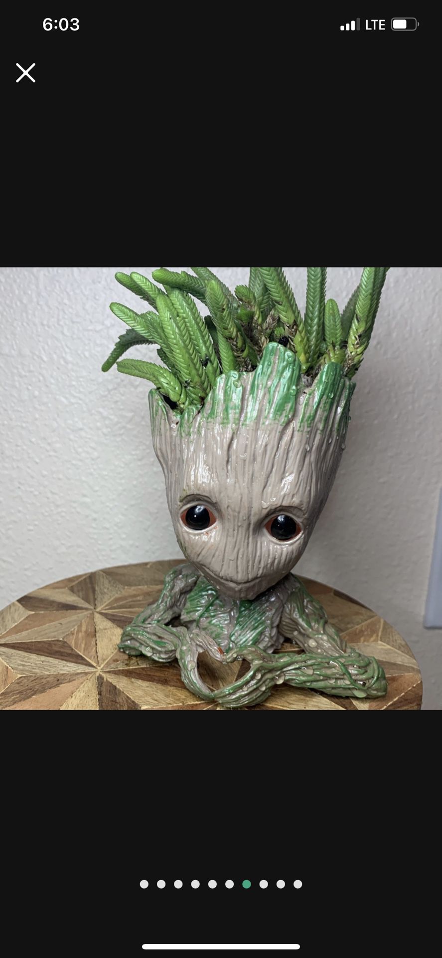 Baby Groot Succulent Chain Watch 