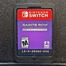 Saints Row: The Third The Full Package for Nintendo Switch