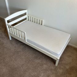 Toddler Bed & Mattress
