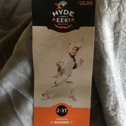 Toddler Rhino Costume