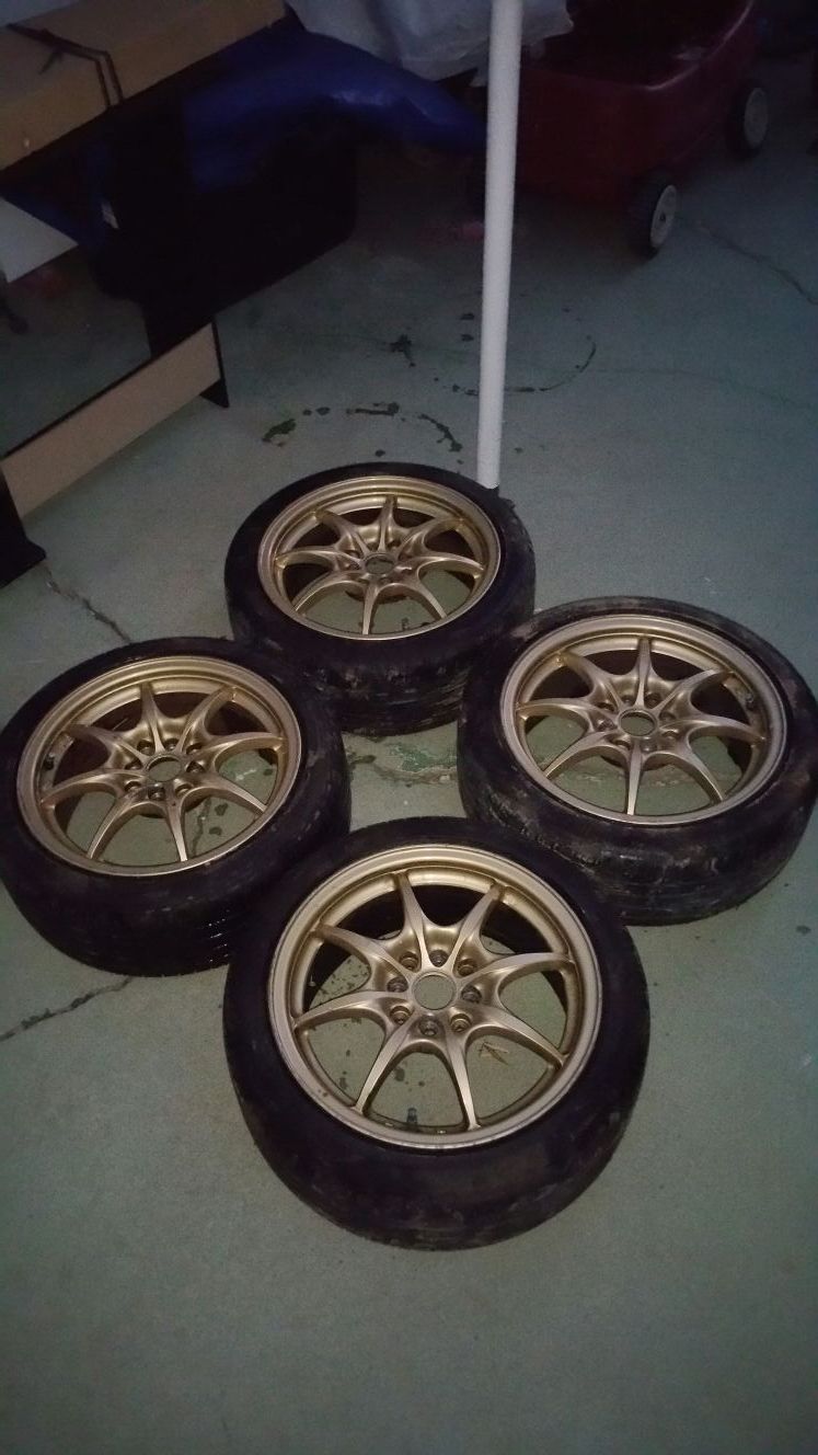 ROTA CRICUIT 8 MUGEN MF8 REPLICA 16X7 4X100 4x114 wheels rims tires