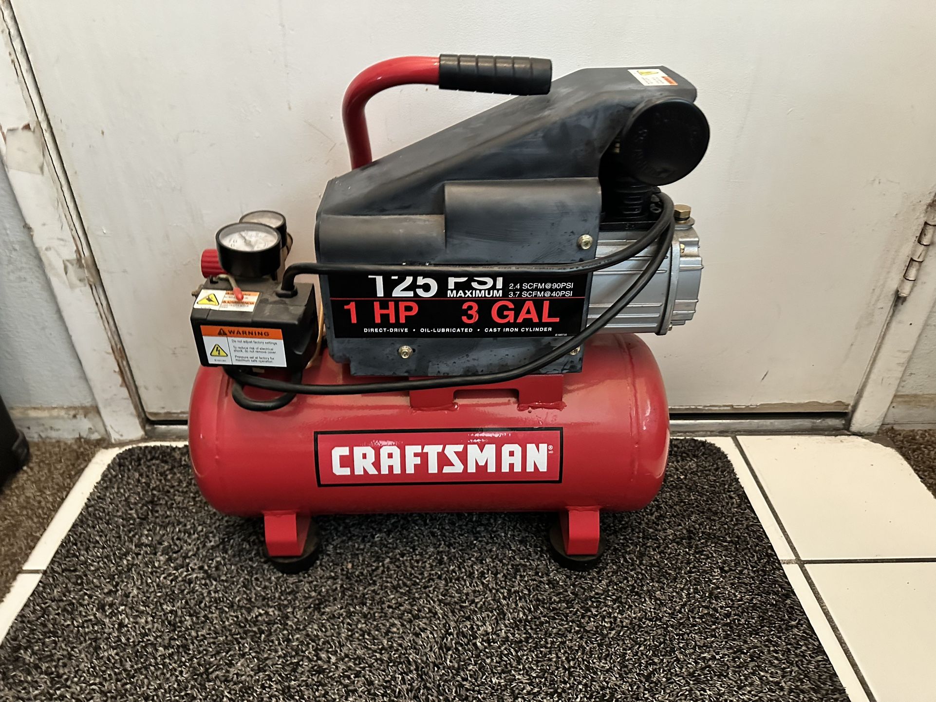 Craftsman 3 Gallon Air Compressor 