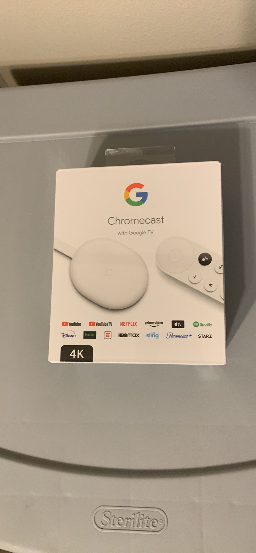 Google Chromecast Streaming Device 4K