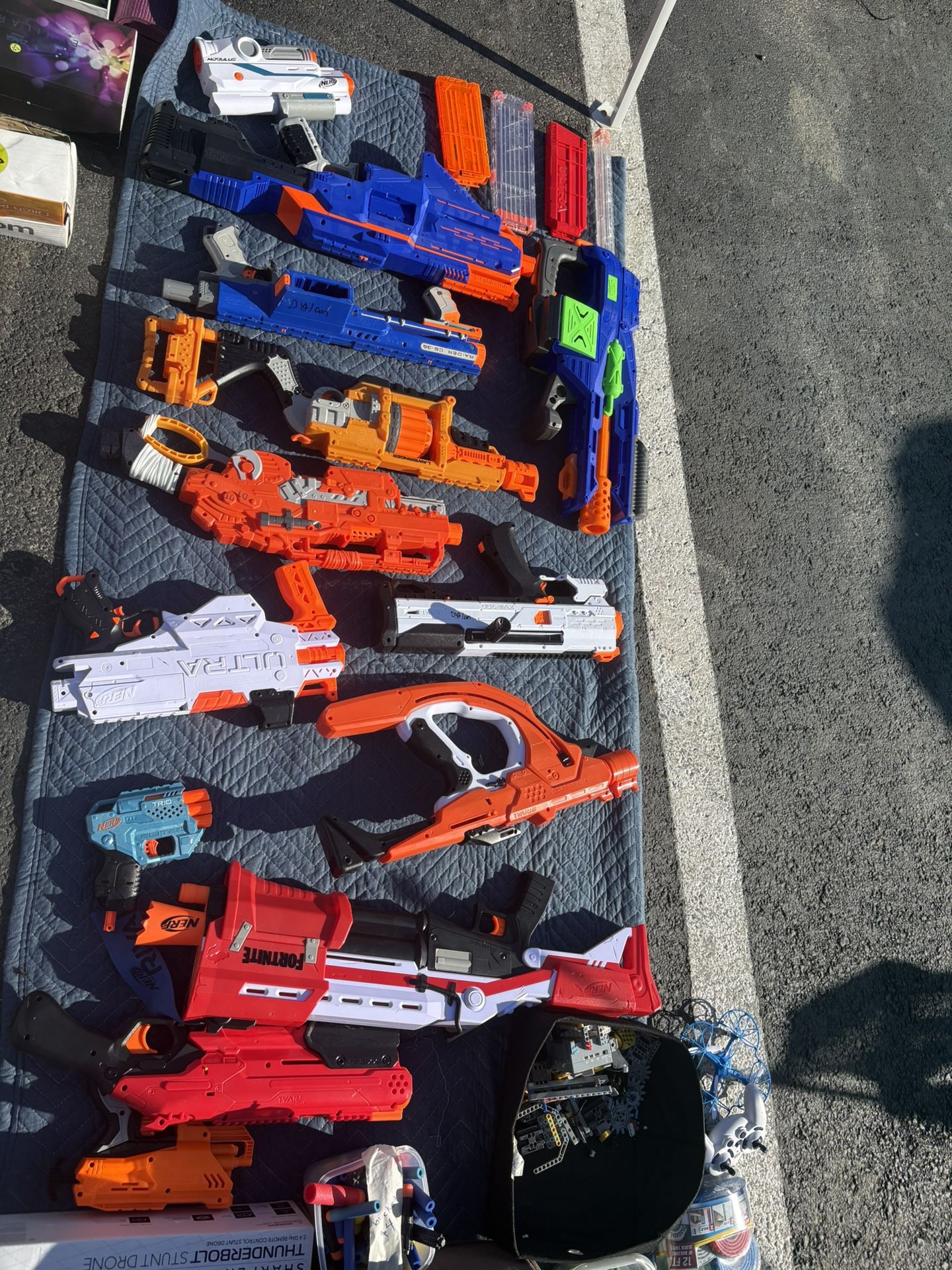 Lot of nerf guns