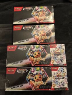 Pokemon Prismatic Sam Bundle and Surprise Box