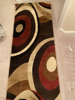 Tribeca Brown/red Runner 