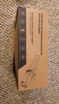Portable Household/Automotive Vacuum Cleaner